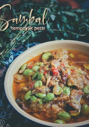 Gambar Sambal Tumis Tempoyak Petai