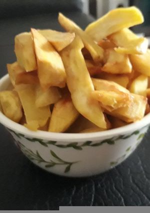 A picture of Fried sweet potatoes.