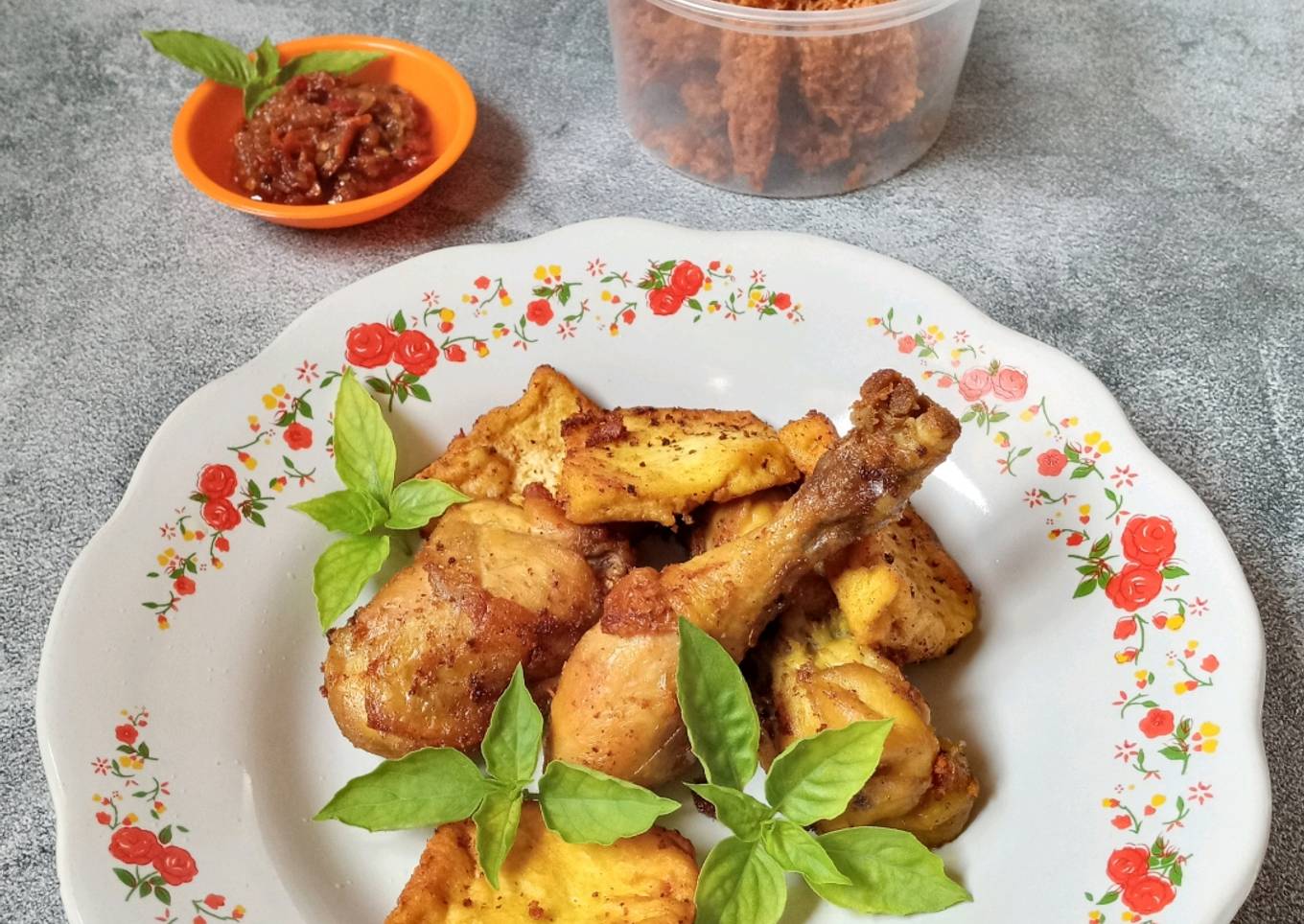 Resep Ayam Kremes dan Tahu Goreng Bumbu Ungkep, Bisa Manjain Lidah