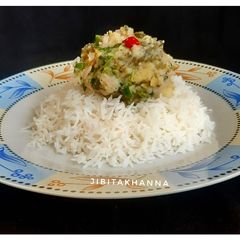 A picture of Aloo Karela ko Bharta / Mashed Potato Bittergourd.