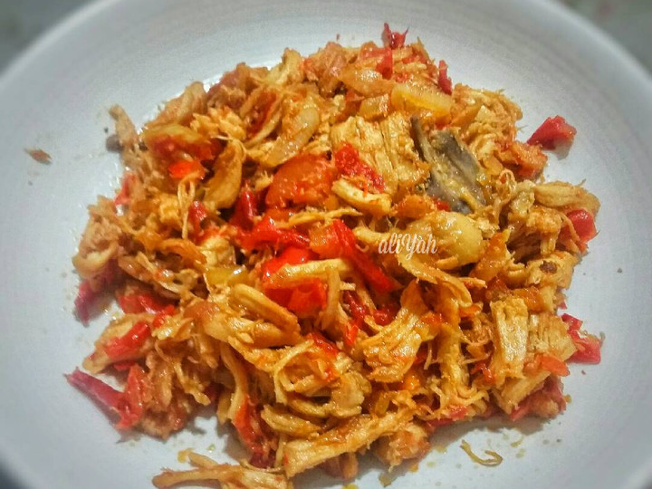Cara Gampang Menyiapkan Ayam Suwir Pedas Manis Anti Gagal