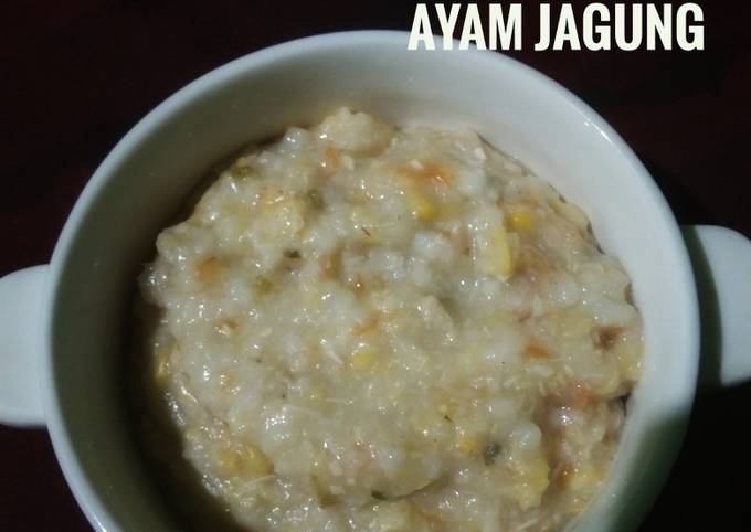 Mpasi Bubur ayam jagung