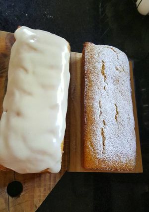 Una foto de Budín de naranja o mandarina