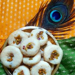 A picture of Nariyal Mava Peda.