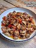 Oseng Pedas Jamur Sawit