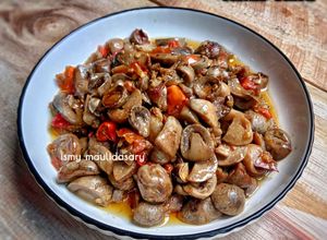Foto resep Oseng Pedas Jamur Sawit