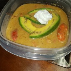 A picture of Crawfish soup.