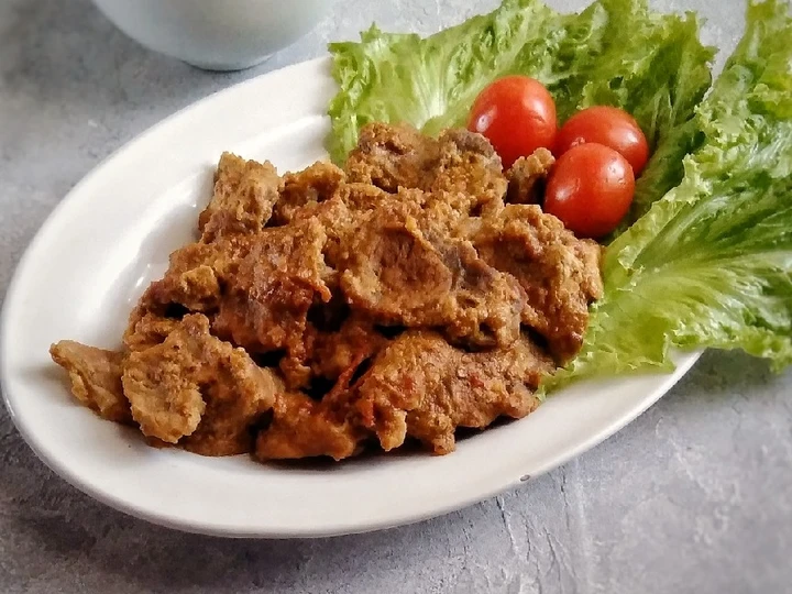 Langkah Gampang Menyiapkan Resep Daging sapi bumbu lapis yang Enak Banget