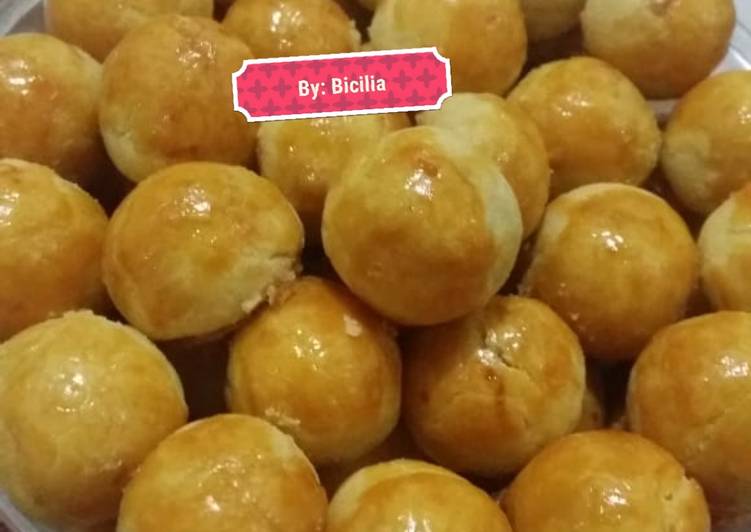 Bumbu Menyiapkan Nastar Keju Tanpa Oven yang enak