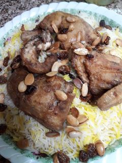 صورة لوصفة برياني الدجاج