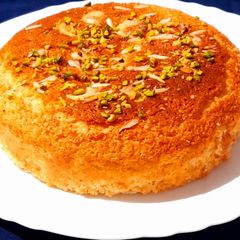 A picture of Parsi Mawa Cake.