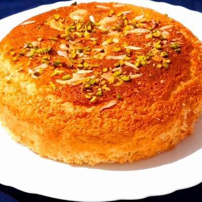 Eggless No-Oven Mawa Cake - Bake with Shivesh