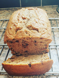 A picture of Cinnamon Chocolate Chip Bread.
