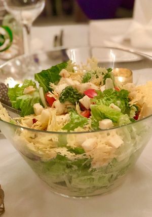 A picture of Caesar Salad.