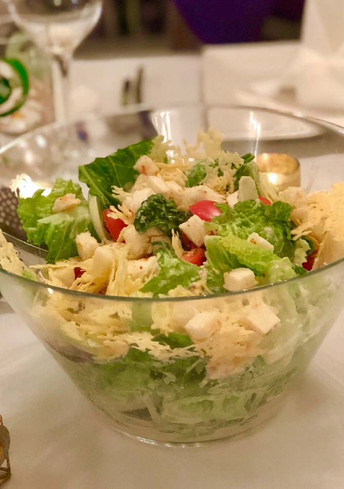 A picture of Caesar Salad.