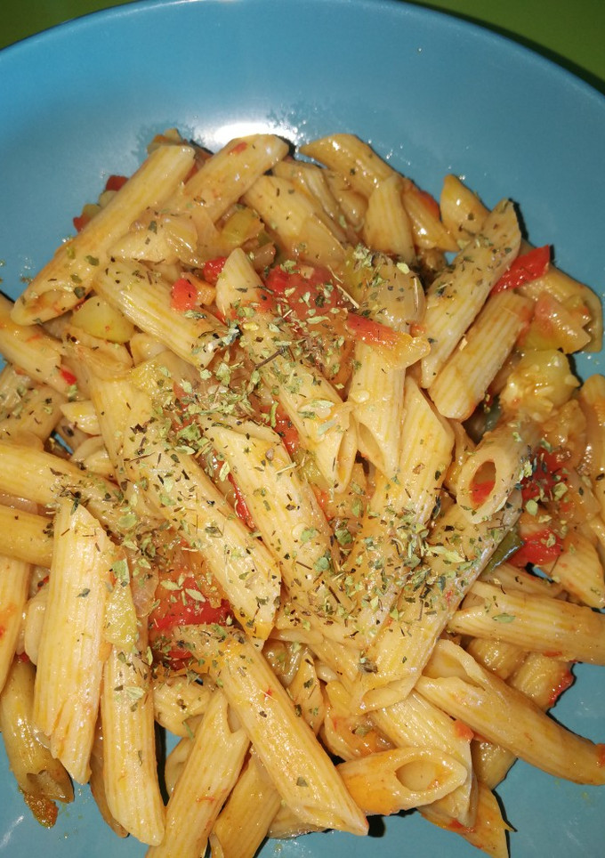 Una foto de Pasta con verduras