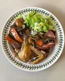 Guinea Fowl with Roasted Vegetables