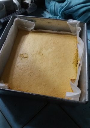Foto resep Japanese cheese cake tanpa cream cheese