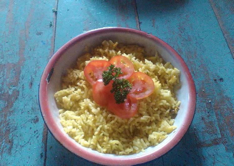 Recipe of Perfect Turmeric rice