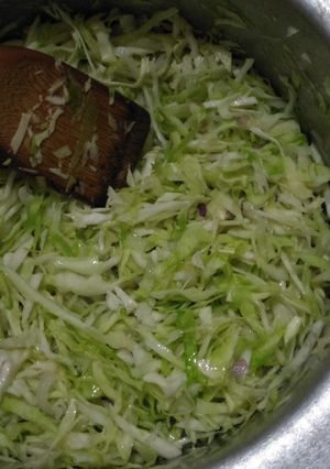 A picture of Fried cabbage.