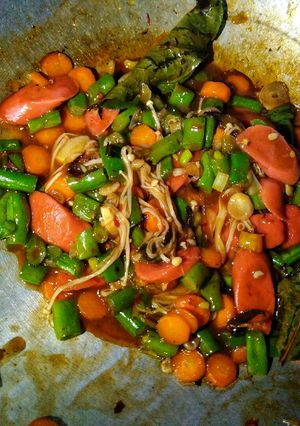 Foto resep Hot Enoki schezuan
