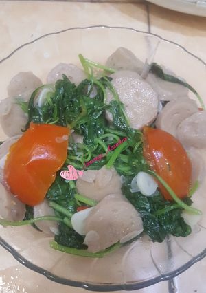 Foto resep Tumis bayam