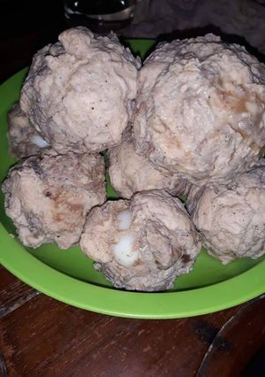 Foto resep Bakso diet ala debm bakso isi telur dan mozarella