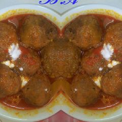 A picture of Chana dal ladoo sbji.