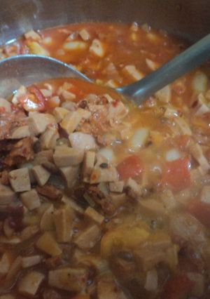 Una foto de Frijoles a la mexicana urbanos