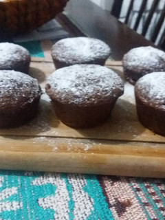 Una foto de Cupcakes de chocolate