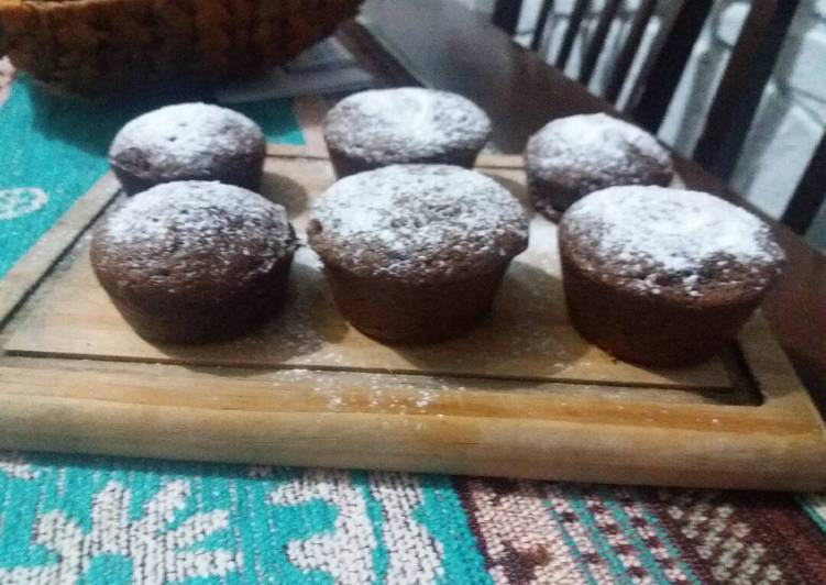 Cupcakes de chocolate