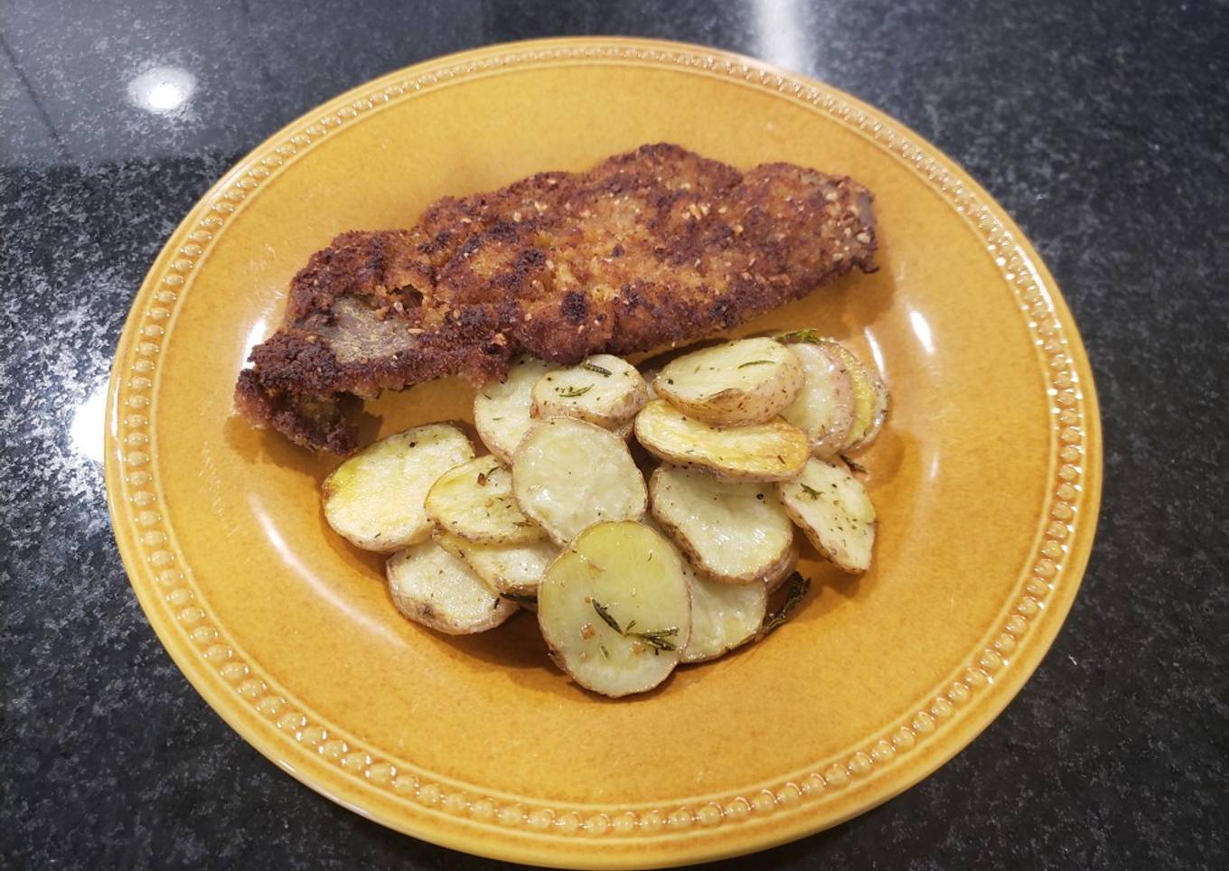 Papas horneadas con romero