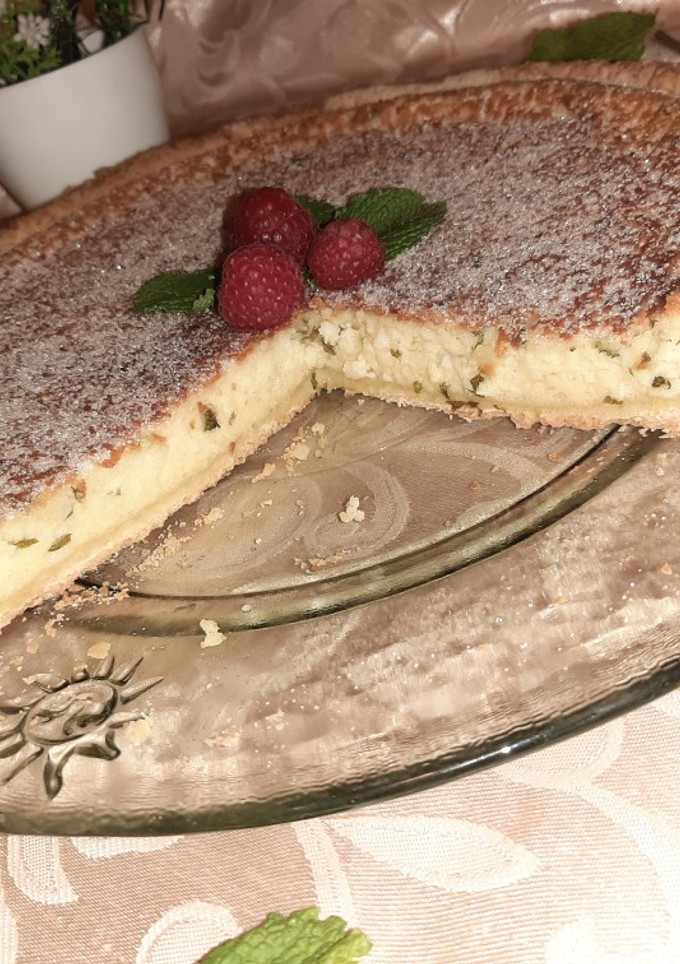Una foto de Flaó Eivissenc (tarta de queso típica de Ibiza