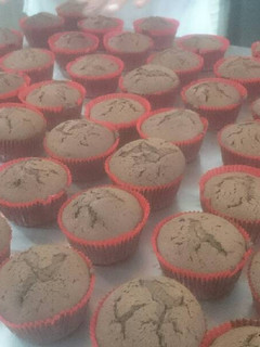 Una foto de Cupcakes de chocolate