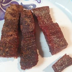 A picture of Peppered Beef Jerky.