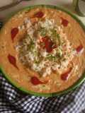 Maggi in a cheesy tomato sausage