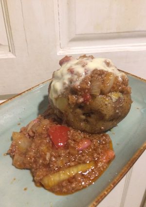 Foto resep Wendy’s baked potato! (No bake, bahan mudah dicari)