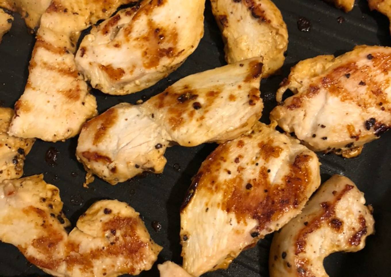 Chicken with Lime, Garlic and Black Pepper