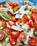 Tostadas de cueritos encurtidos de seta