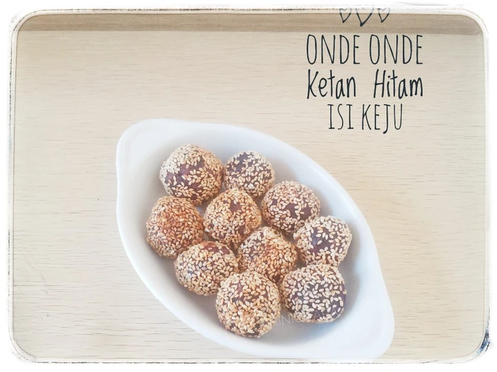 Cara Mudah Membuat Resep Onde Onde Ketan Hitam Isi Keju yang Enak Banget Anti Ribet, Lezat