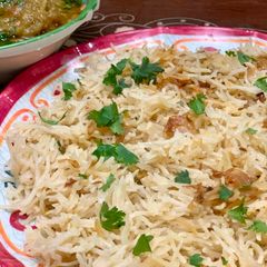 A picture of Tarka rice.