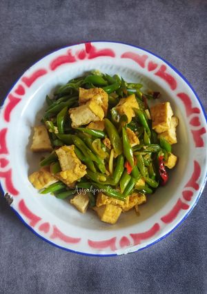 Foto resep Tumis buncis tahu