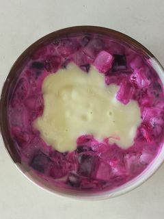 Foto resep Salad Jelly Buah Naga