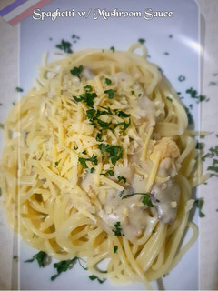 Foto resep Spaghetti Saos Jamur