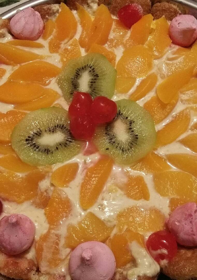 Una foto de Postre helado con vainillas