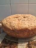 Torta de banana y mandarina