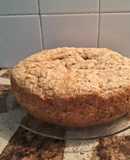 Torta de banana y mandarina
