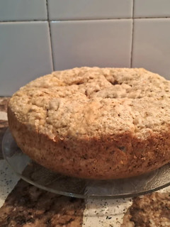 Una foto de Torta de banana y mandarina