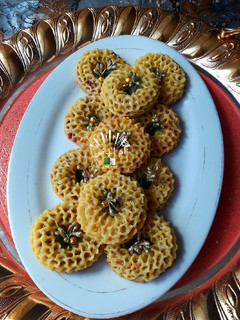 صورة لوصفة كعك الشهدة الجزائري🇩🇿🐝🍯