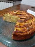 Torta mele yogurt e limone